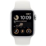 Apple Watch SE Series 2 40 • Aluminium • Silver • GPS • Sport band • White