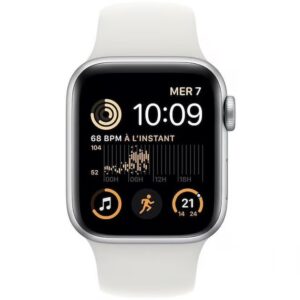 Apple Watch SE Series 2 40 • Aluminium • Silver • GPS • Sport band • White